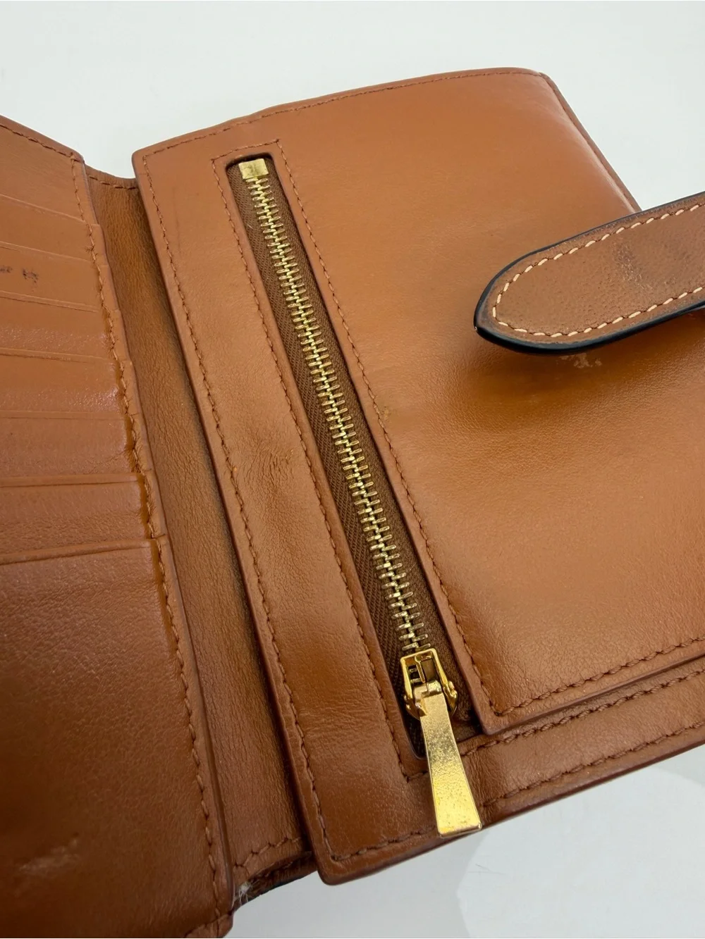 Celine 2021 Triomphe Print Card Compact WALLET